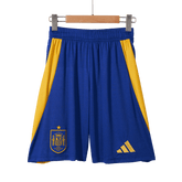 Men’s Spain Home Soccer Shorts Euro 2024